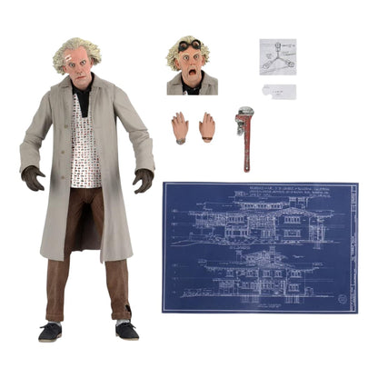 NECA Back to The Future Ultimate: Doc Brown Action Figure