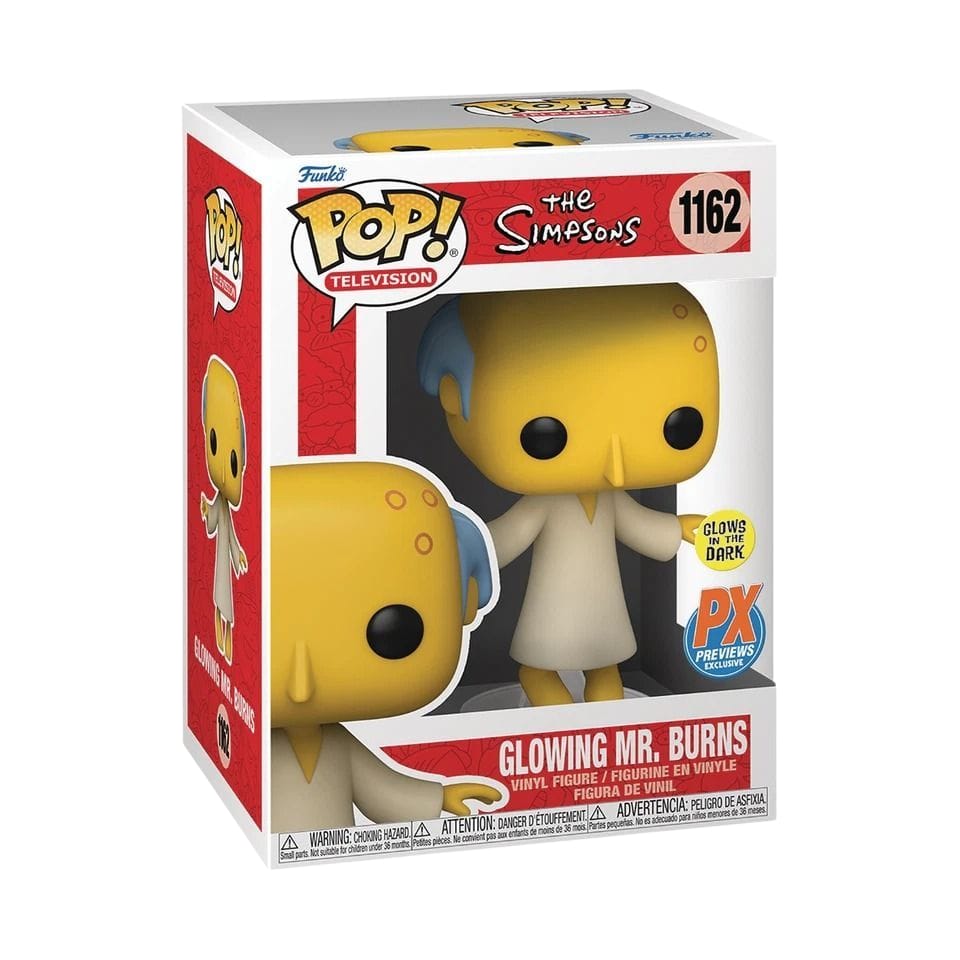 Funko Pop The Simpson: Glowing Mr. Burns Glows in the dark - PX Exclusive (1162)
