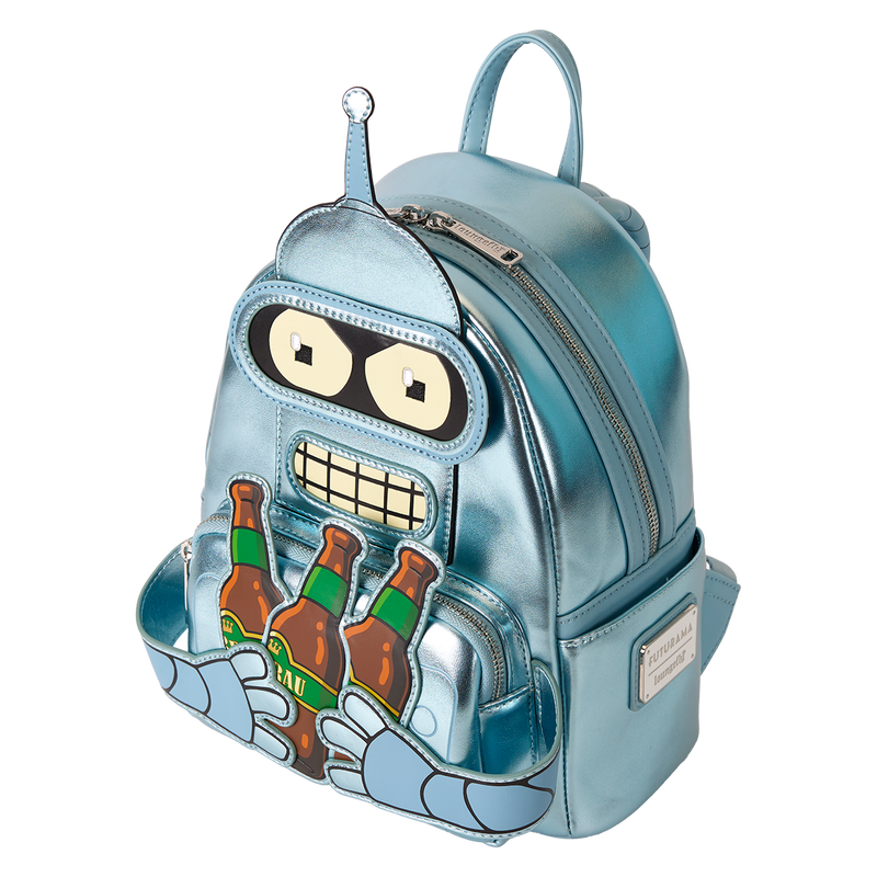 Loungefly Futurama Bender Cosplay Mini Backpack - WonderCon Limited Edition