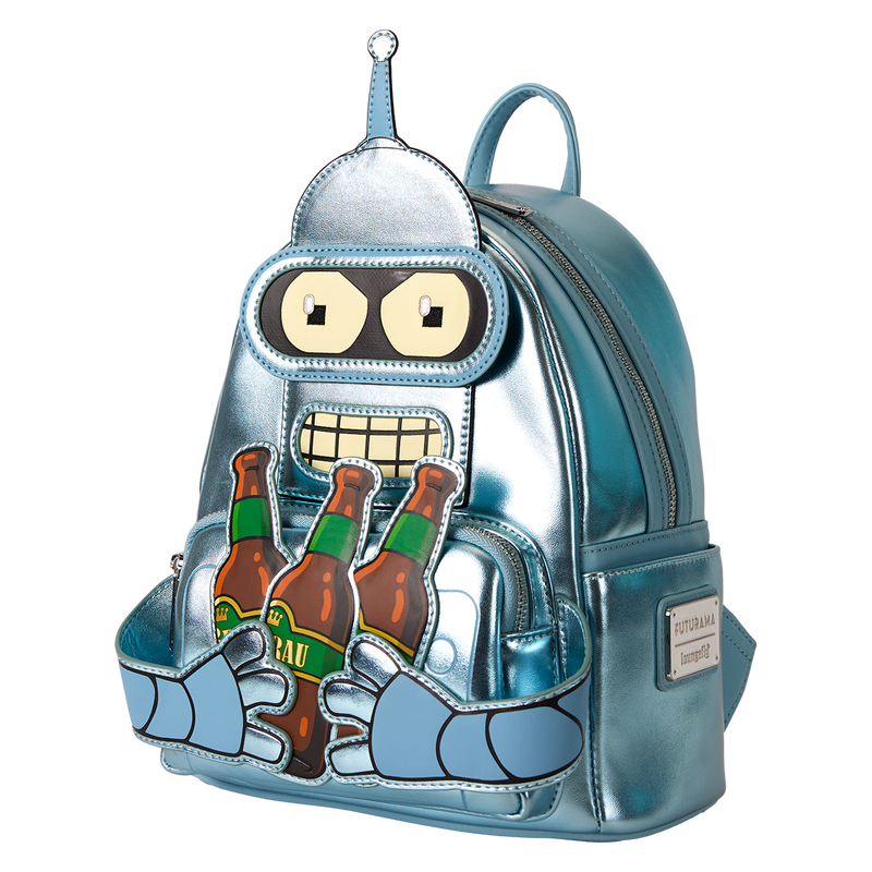 Loungefly Futurama Bender Cosplay Mini Backpack - WonderCon Limited Edition