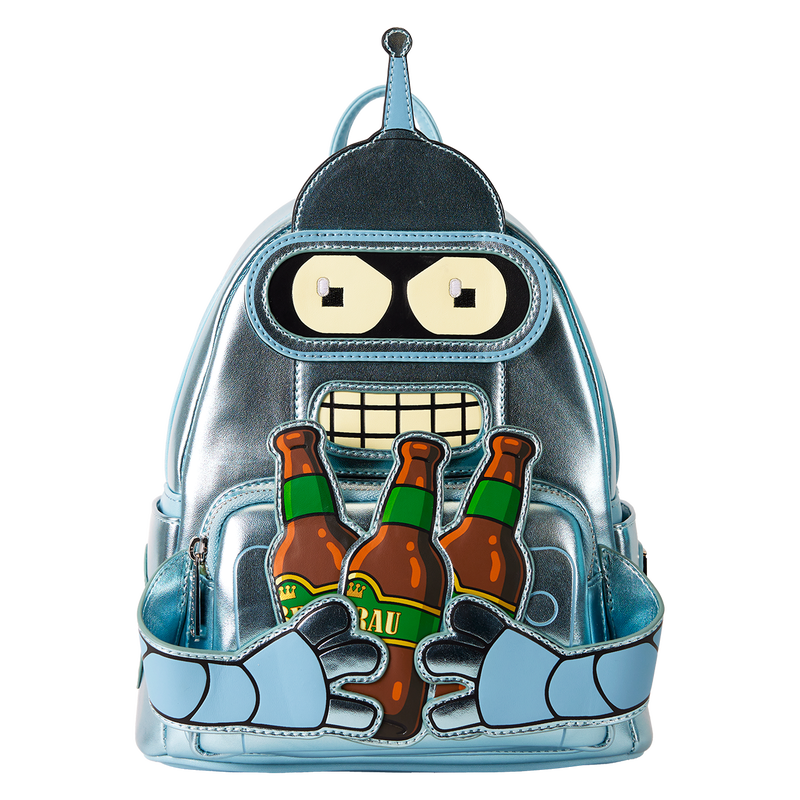 Loungefly Futurama Bender Cosplay Mini Backpack - WonderCon Limited Edition