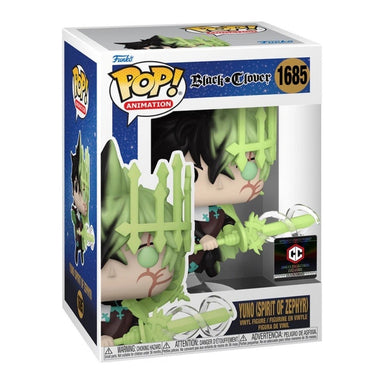 Funko Pop Black Clover: Yuno Spirit of Zephyr - Chalice Exclusive (1685)