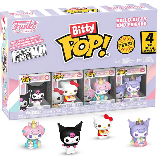 Funko Pop Bitty Sanrio Hello Kitty and Friends: Kuromi 4-pack
