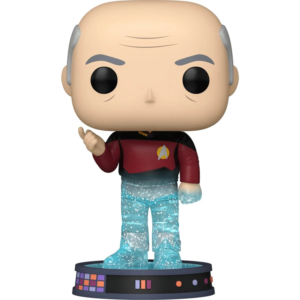 PREVENTA Funko Pop Plus Star Trek: Jean-Luc Picard in Transporter - Glitter (1687)