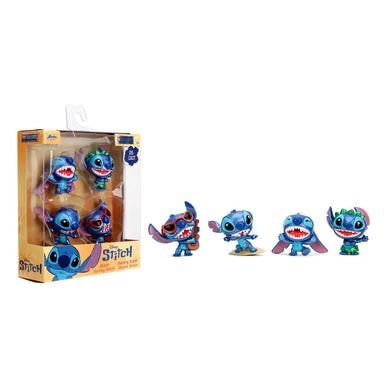 Jada Toys Metalfigs Lilo & Stitch: Stitch Die-Cast Metal Mini-Fgure 4-Pack