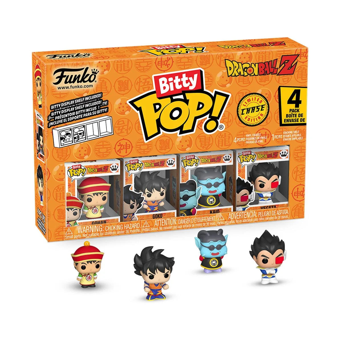 Funko Bitty Pop Dragon Ball Z: Gohan 4-Pack - Specialty Series