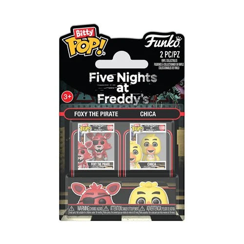 Funko Pop Bitty 2-pack Five Nights at Freddy's: Foxy the Pirate & Chica
