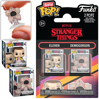 Funko Bitty Pop 2-Pack Stranger Things: Eleven And Demogorgon