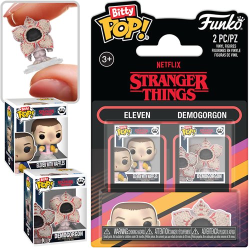 Funko Bitty Pop 2-Pack Stranger Things: Eleven And Demogorgon