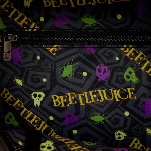 Loungefly Beetlejuice: Maitland House Glow in the Dark Mini-Backpack