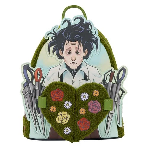 Loungefly Edward Scissorhands Sherpa Mini-Backpack