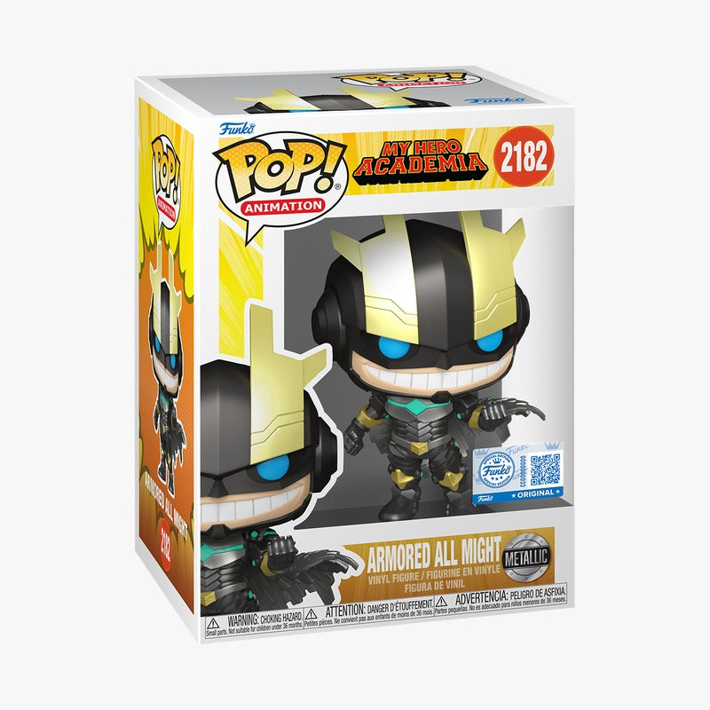 PREVENTA Funko Pop My Hero Academia: Armored All Might - Exclusive (2182)