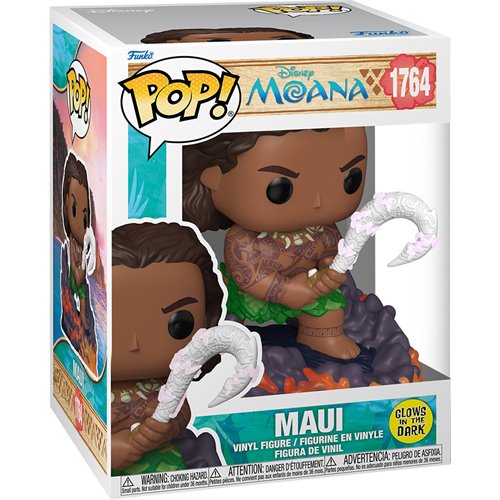 PREVENTA Funko Pop Premium Moana: Maui - Glow In The Dark (1764)