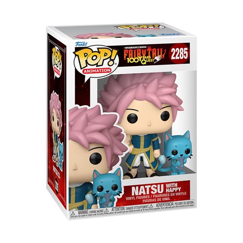 Funko Pop Fairy Tail 100 Years Quest: Natsu With Happy (2285)