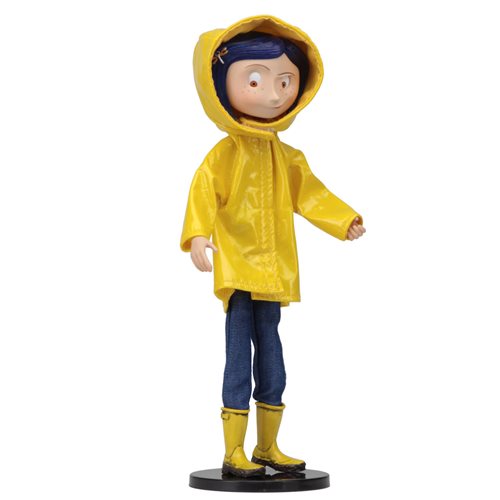 NECA Coraline: Coraline Raincoat Bendy Doll