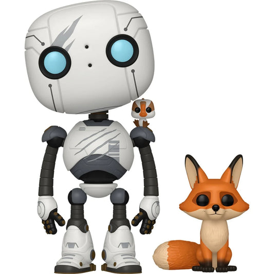 PREVENTA Funko Pop The Wild Robot: Roz with Brightbill and Fink