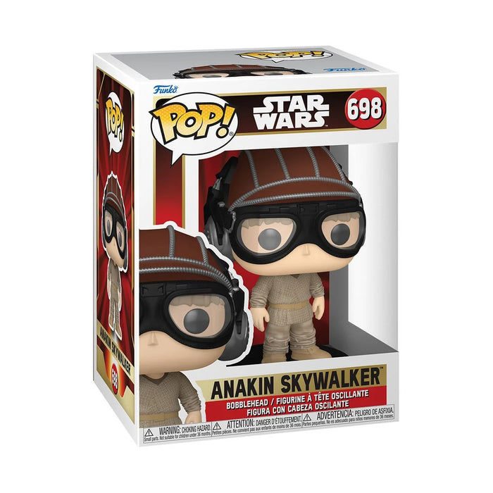 Funko Pop Star Wars Episode I - The Phantom Menace: Anakin Skywalker with Helmet (698)