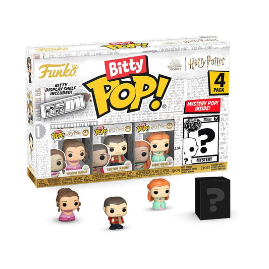 PREVENTA Funko Bitty Pop Harry Potter and the Goblet of Fire: Hermione Granger 4-Pack