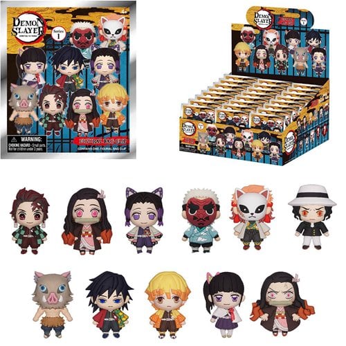 Monogram Foam Bag Clip: Demon Slayer Series 1 - Individual Sorpresa