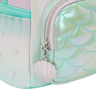 Loungefly The Little Mermaid Iridescent Pearl Mini-Backpack