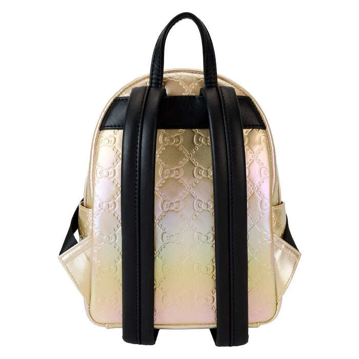 Loungefly Hello Kitty 50th Anniversary Metallic Gold Mini-Backpack