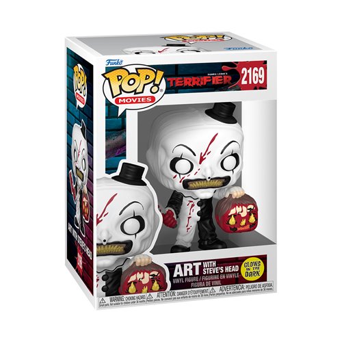 PREVENTA Funko Pop Terrifier: Art with Steves Head Glow In The Dark (2169)