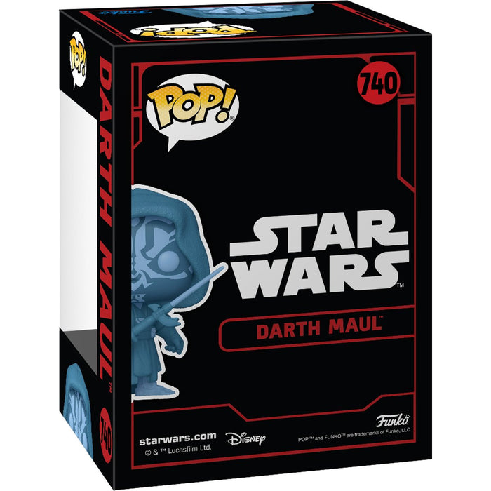 Funko Pop Star Wars: Darth Maul Glows in the Dark - Specialty Series (740)