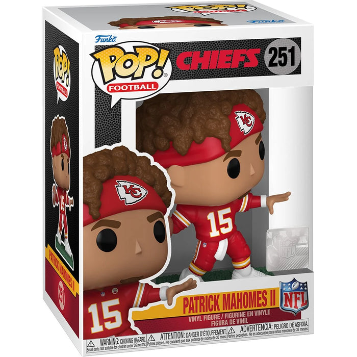 Funko Pop NFL Kansas City Chiefs: Patrick Mahomes II (251)