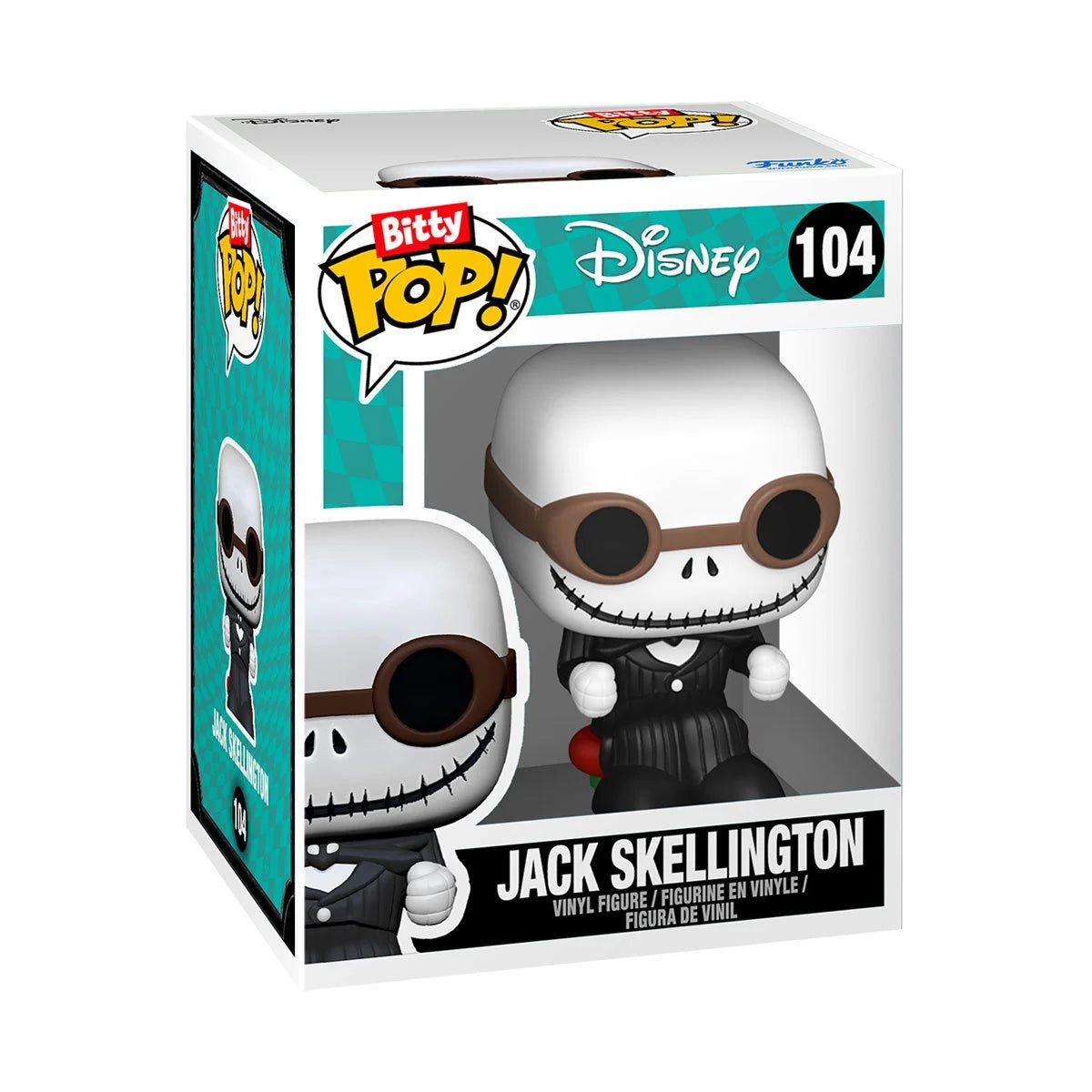 Funko Bitty Pop Ride The Nightmare Before Christmas: Jack Skellington with Snowmobile