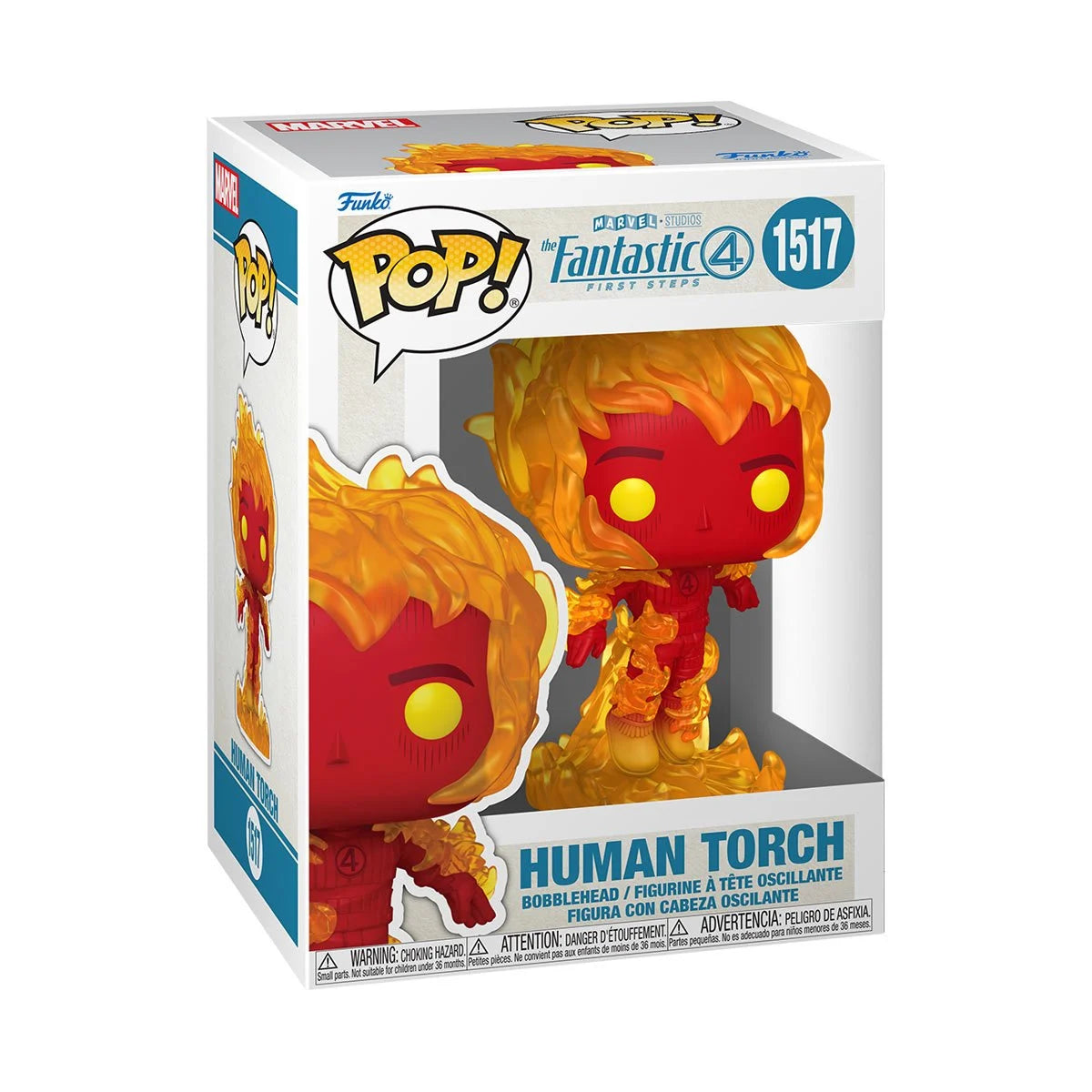 Funko Pop The Fantastic 4 First Steps: Human Torch Funko (1517)