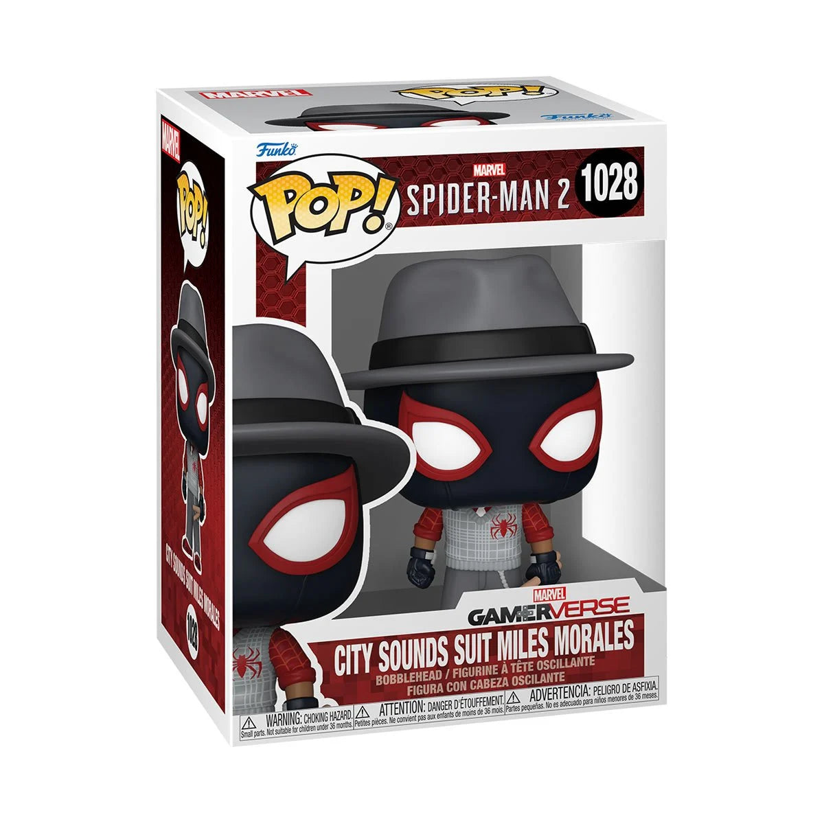 PREVENTA Funko Pop Spider-Man 2: City Sounds Suit Miles Morales (1028)