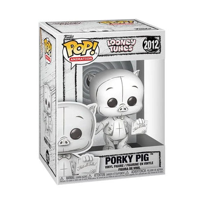 PREVENTA Funko Pop Looney Tunes: Porky Pig Sketched (2012)