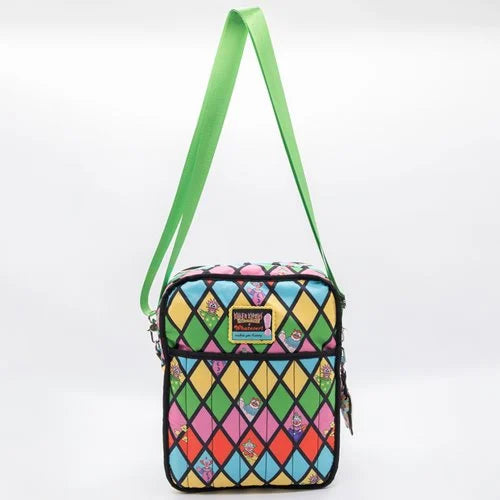 Whatever! Killer Klowns From Outer Space Reversible and Convertible Square Backpack with Fatso Charm