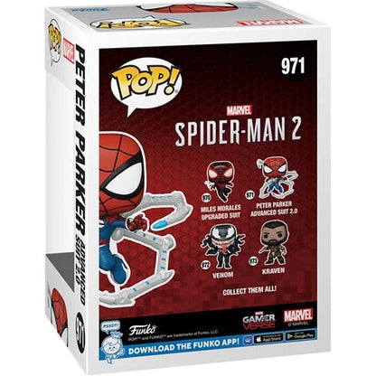 Funko Pop Spider-Man 2: Peter Parker Advanced Suit (971)