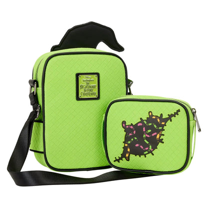 Loungefly The Nightmare Before Christmas Oogie Boogie Glow-in-the-Dark Crossbuddies Bag