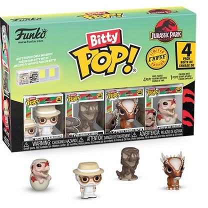 PREVENTA Funko Pop Bitty 4-Pack Jurassic Park: Bundle