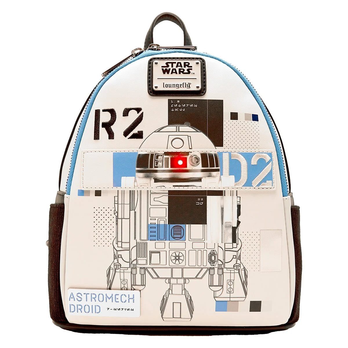 Loungefly Star Wars: The Power of The Force Astromech Droid Light-Up Mini-Backpack