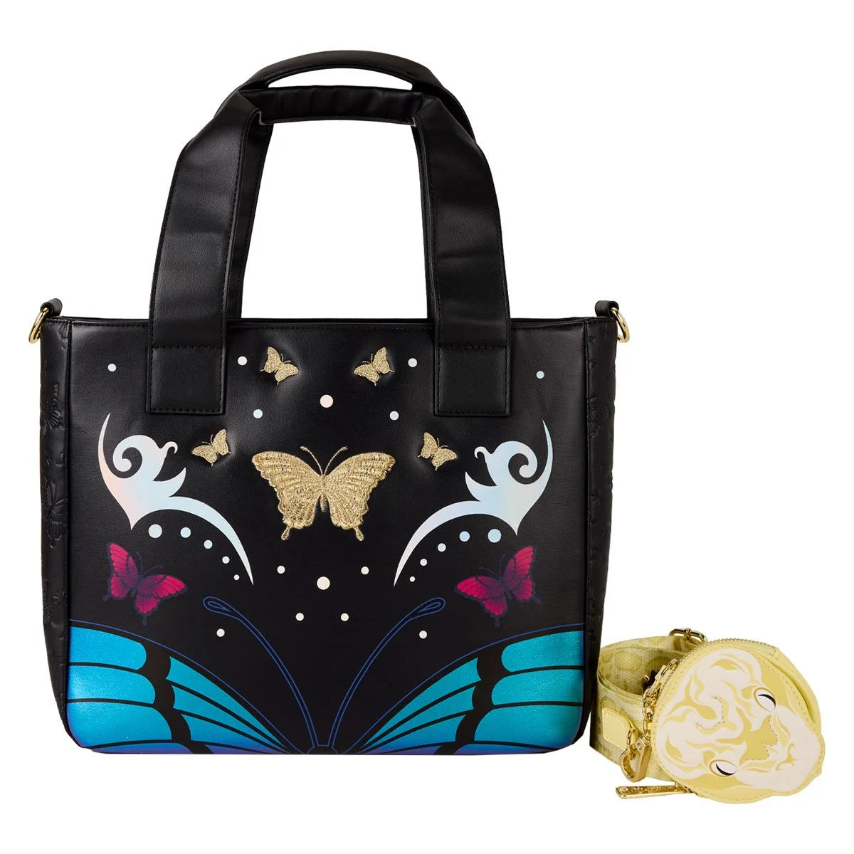 Loungefly Britney Spears Butterfly Tote Bag with Coin Bag