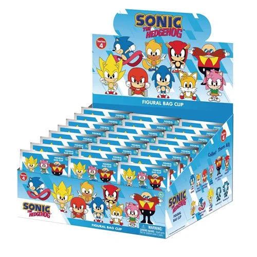 Monogram Foam Bag Clip: Sonic the Hedgehog Series 4 - Individual Sorpresa