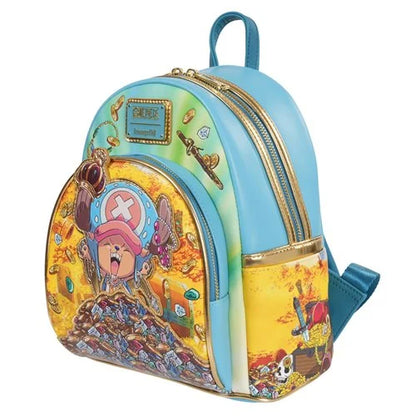 Loungefly One Piece: Tony Tony Chopper Treasure Mini-Backpack - Entertainment Earth Exclusive