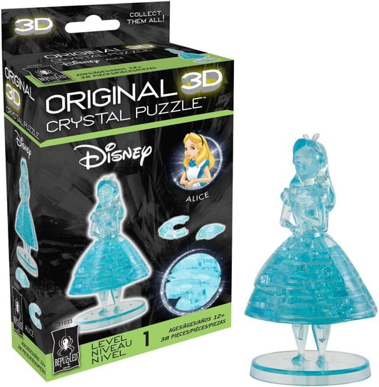 Bepuzzled Disney: Alice Original 3D Crystal Puzzle