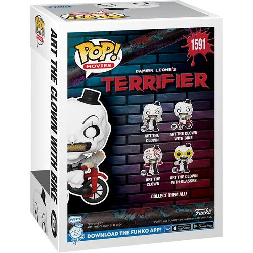 Funko Pop Terrifier: Art The Clown with Bike (1591)