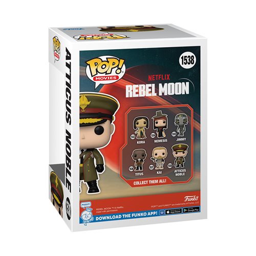 Funko Pop Rebel Moon: Atticus Noble (1538)