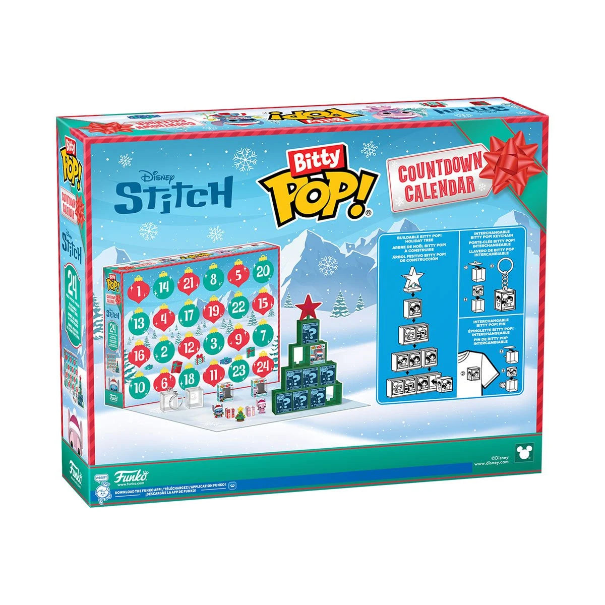 Funko Pop Bitty Pop Lilo & Stitch Countdown Calendar