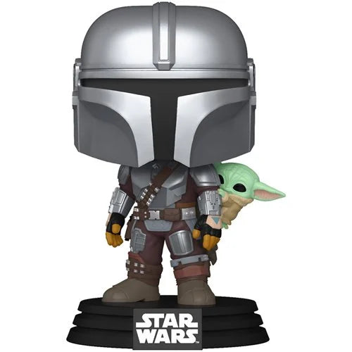 PREVENTA Funko Pop Star Wars: The Mandalorian and Grogu: Mandalorian with Grogu (818)