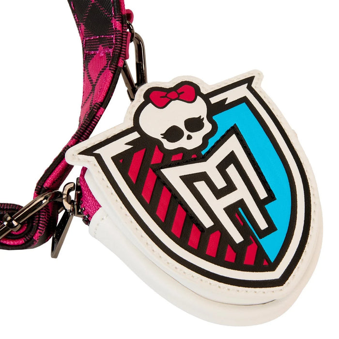 Loungefly Monster High Skullette Figural Crossbody with Coin Bag