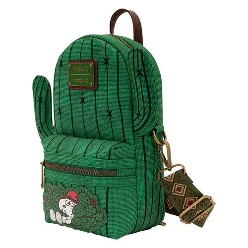 PREVENTA Loungefly Peanuts Spike Desert Cactus Sling Crossbody Bag