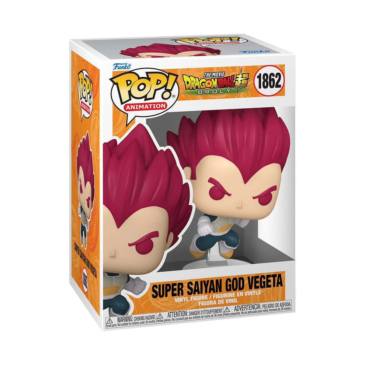 Funko Pop Dragon Ball Super Broly: Super Saiyan God Vegeta (1862)