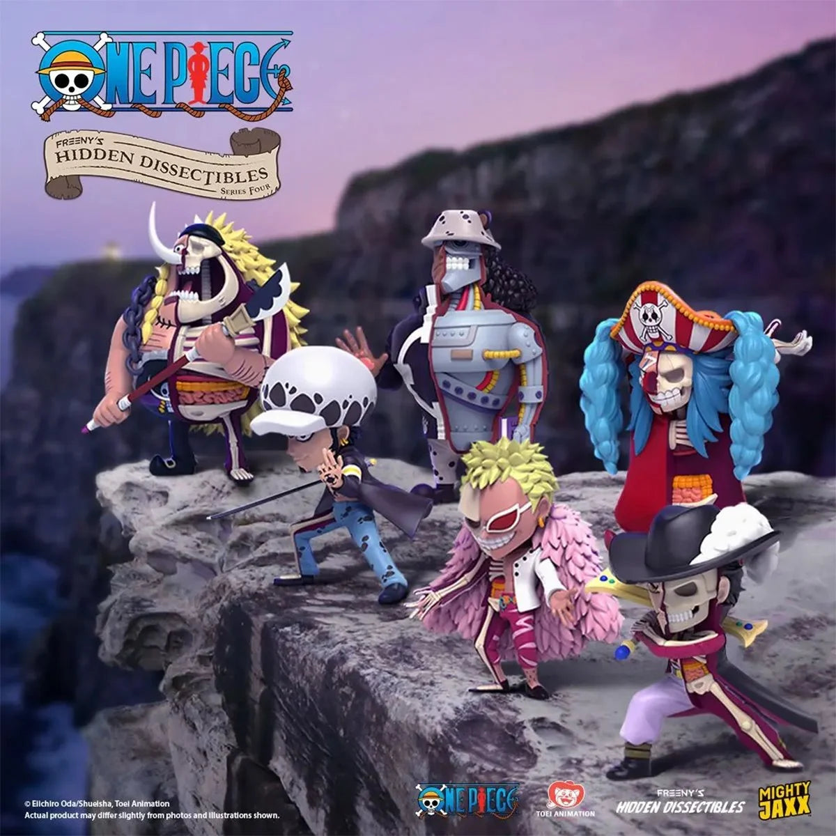 Mighty Jaxx Freeny's Hidden Dissectibles: One Piece Warlords Serie 4 - Individual Sorpresa