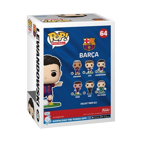 Funko Pop Barcelona FC: Lewandowski (64)